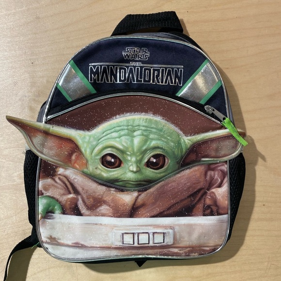 Star Wars Mandalorian Backpack with Grogu Design (LD) - Picture 2 of 13
